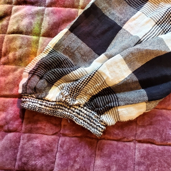 Free People Old Friends Gingham & Checkered Dress. Nwot - Picture 6 of 10